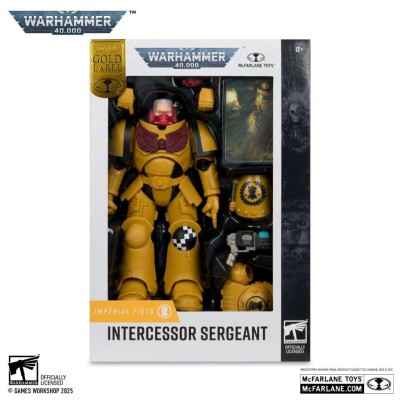 WARHAMMER 40000 INTERCESSOR SERGEANT ACTION FIGURE MC FARLANE