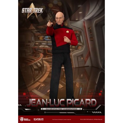 STAR TREK VII GENERATIONS JEAN-LUC PICARD ACTION FIGURE BEAST KINGDOM