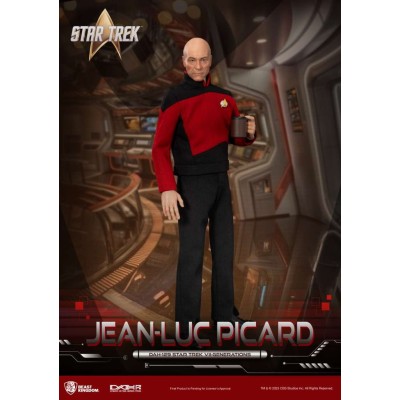 STAR TREK VII GENERATIONS JEAN-LUC PICARD ACTION FIGURE BEAST KINGDOM