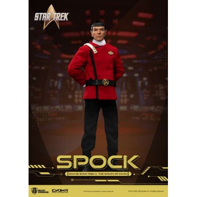 STAR TREK II THE WRATH OF KHAN SPOCK ACTION FIGURE BEAST KINGDOM