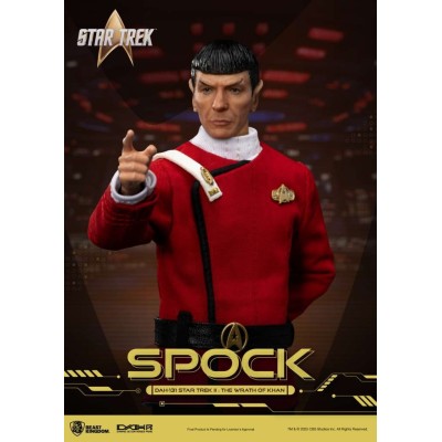 BEAST KINGDOM STAR TREK II THE WRATH OF KHAN SPOCK PVC ACTION FIGURE