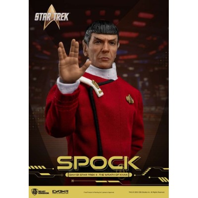 STAR TREK II THE WRATH OF KHAN SPOCK ACTION FIGURE BEAST KINGDOM