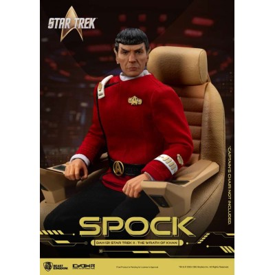STAR TREK II THE WRATH OF KHAN SPOCK ACTION FIGURE BEAST KINGDOM