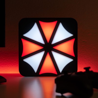 NUMSKULL RESIDENT EVIL UMBRELLA CORPORATION LOGO 3D LAMP