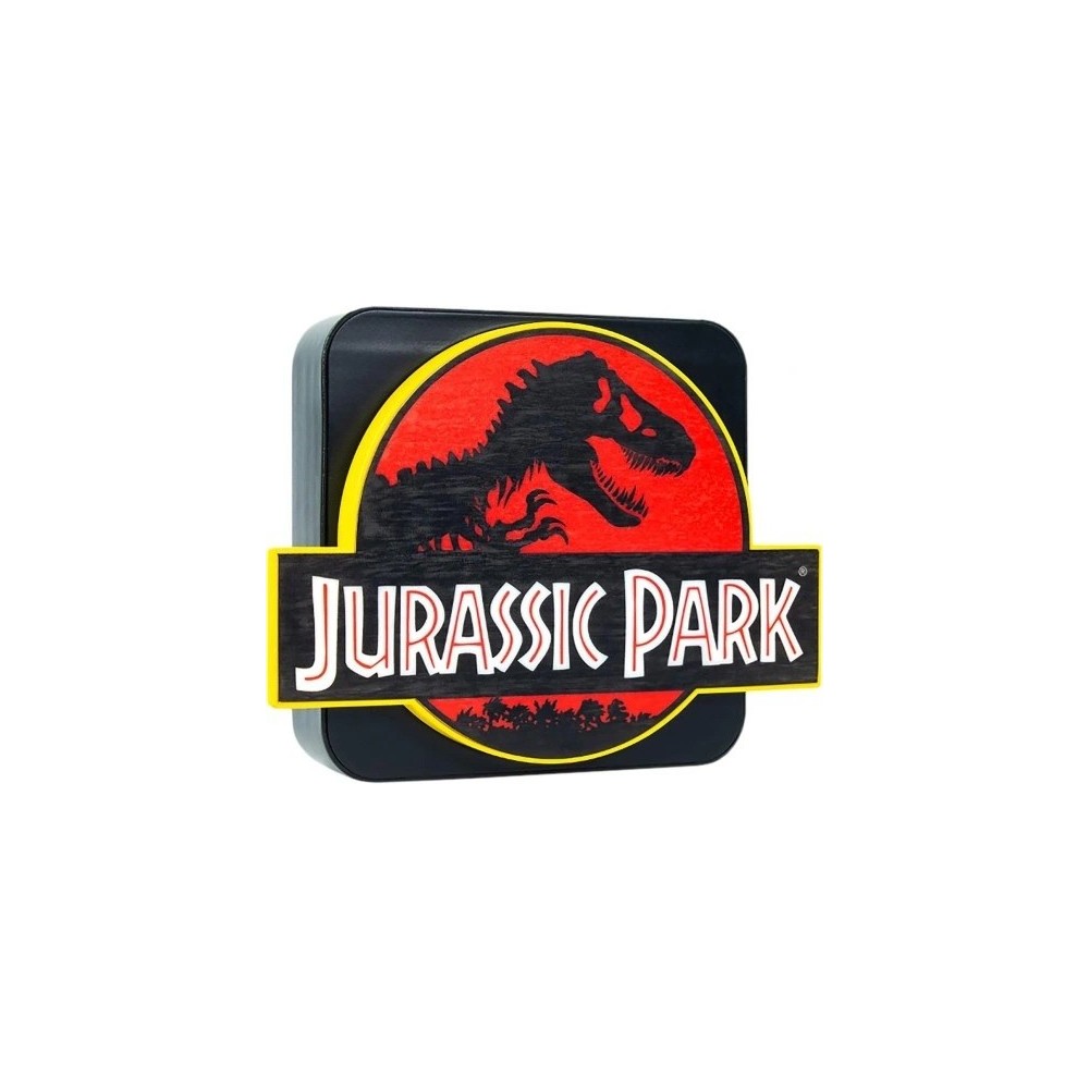 JURASSIC PARK LOGO 3D LAMPADA NUMSKULL