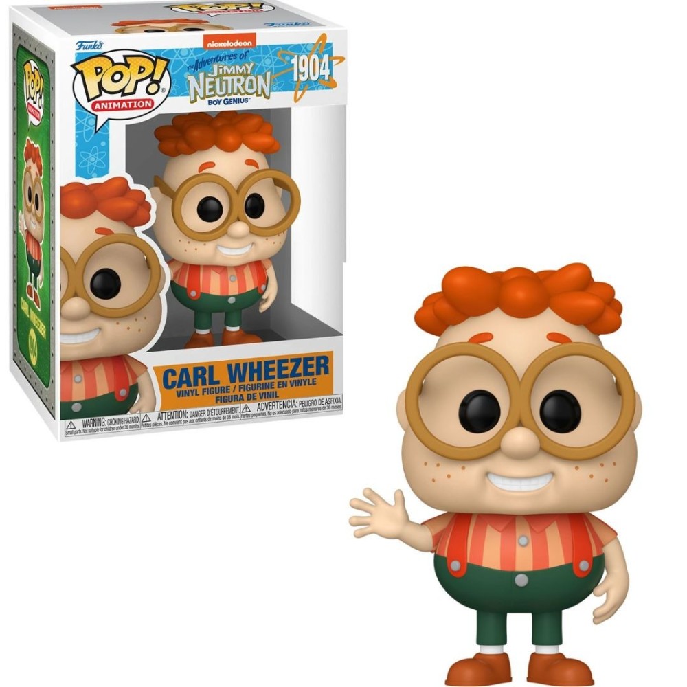 FUNKO FUNKO POP! LE AVVENTURE DI JIMMY NEUTRON - CARL WHEEZER BOBBLE HEAD FIGURE