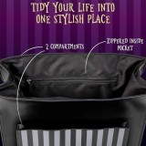 WEDNESDAY NEVERMORE ZAINO A CARTELLA BLUE SKY STUDIOS