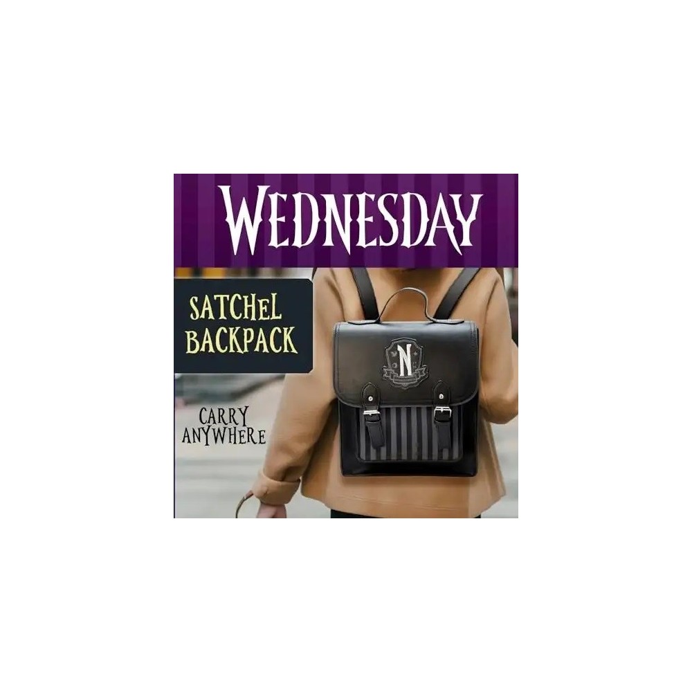 WEDNESDAY NEVERMORE ZAINO A CARTELLA BLUE SKY STUDIOS