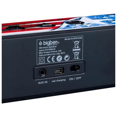 USA FLAG WIRELESS BLUETOOTH SPEAKER