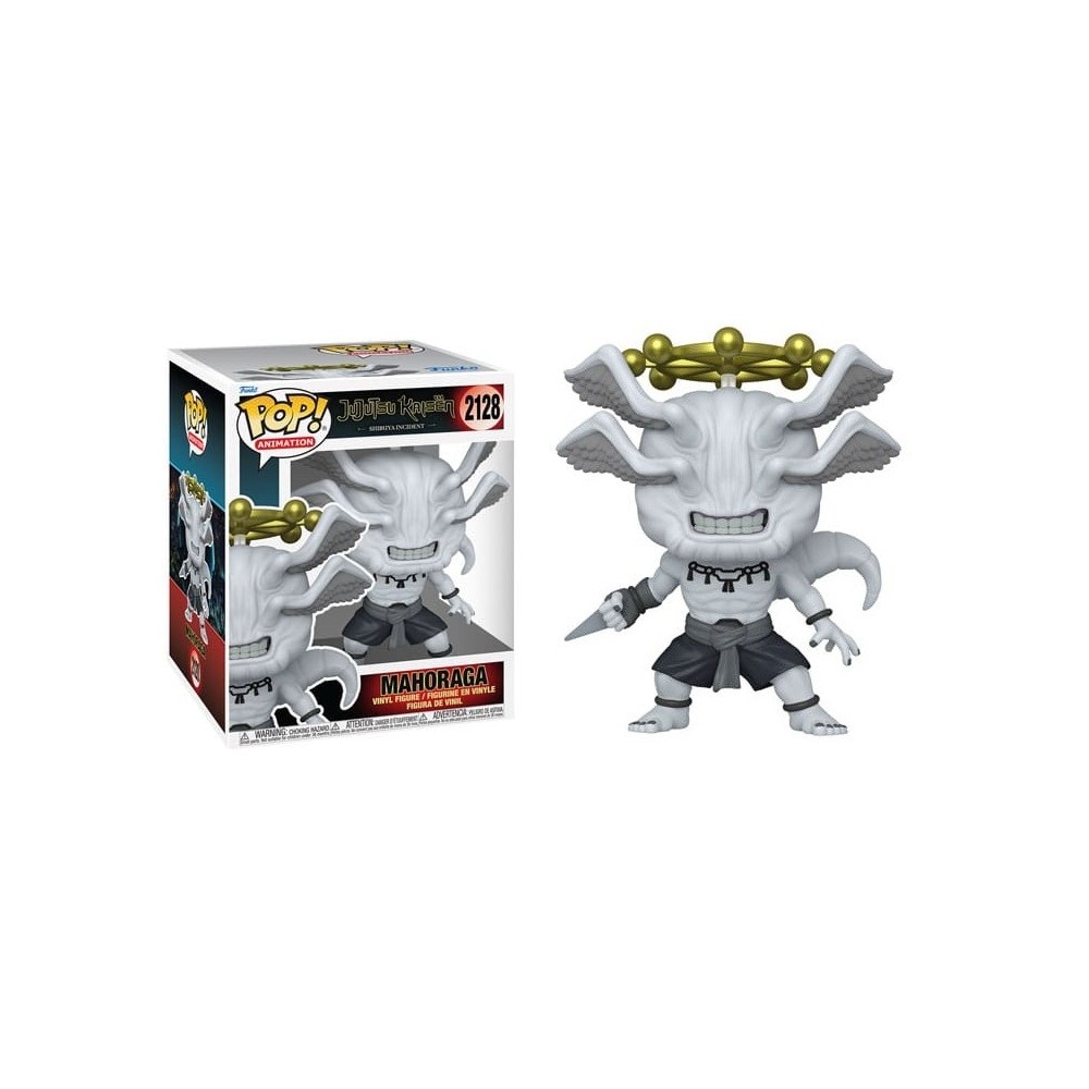 FUNKO POP! JUJUTSU KAISEN MAHORAGA BOBBLE HEAD FIGURE FUNKO