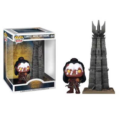FUNKO FUNKO POP! THE LORD OF THE RINGS LURTZ WITH ORTHANC PVC BOBBLE HEAD FIGURE