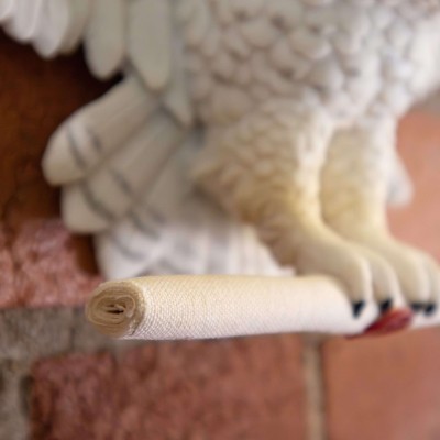 HARRY POTTER OWL POST WALL DECORE EDVIGE STATUA DA MURO NOBLE COLLECTIONS