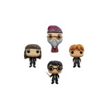 FUNKO FUNKO POP! HARRY POTTER 4-PACK BOBBLE HEAD KNOCKER FIGURE