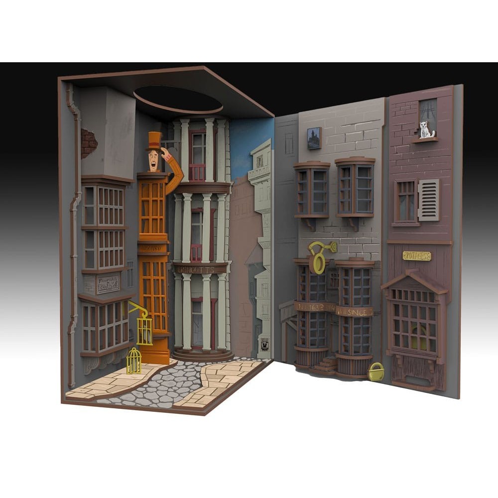 REVELL HARRY POTTER TINY ADVENTURES BOOK NOOK MINI DIORAMA DIAGON ALLEY
