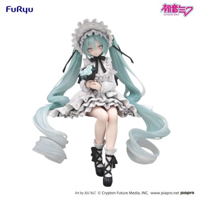FURYU HATSUNE MIKU VINTAGE DOLL STYLE NOODLE STOPPER PVC FIGURE STATUE