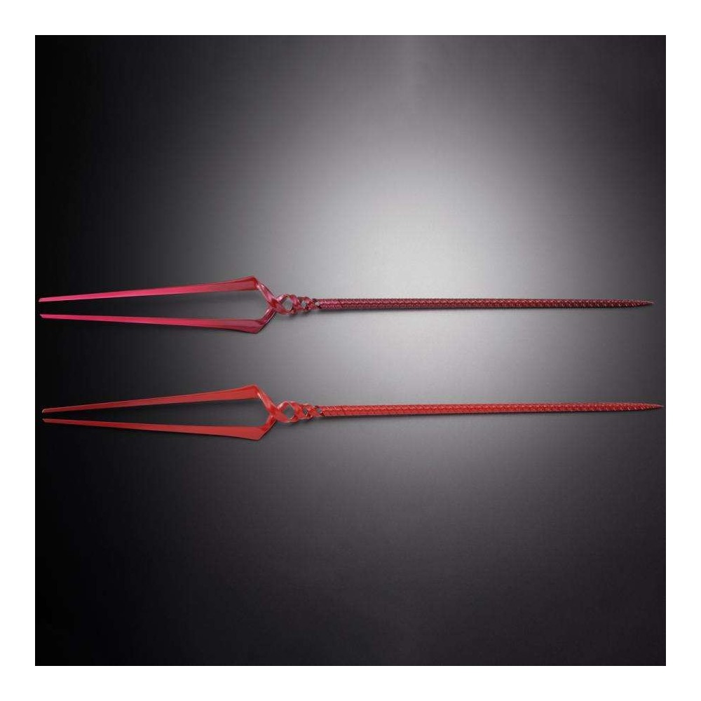 NEON GENESIS EVANGELION METAL BUILD 3 SPEARS SET WITH ANOTHER COLOR BANDAI