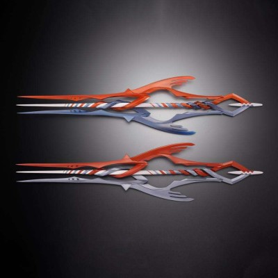 NEON GENESIS EVANGELION METAL BUILD 3 SPEARS SET WITH ANOTHER COLOR BANDAI