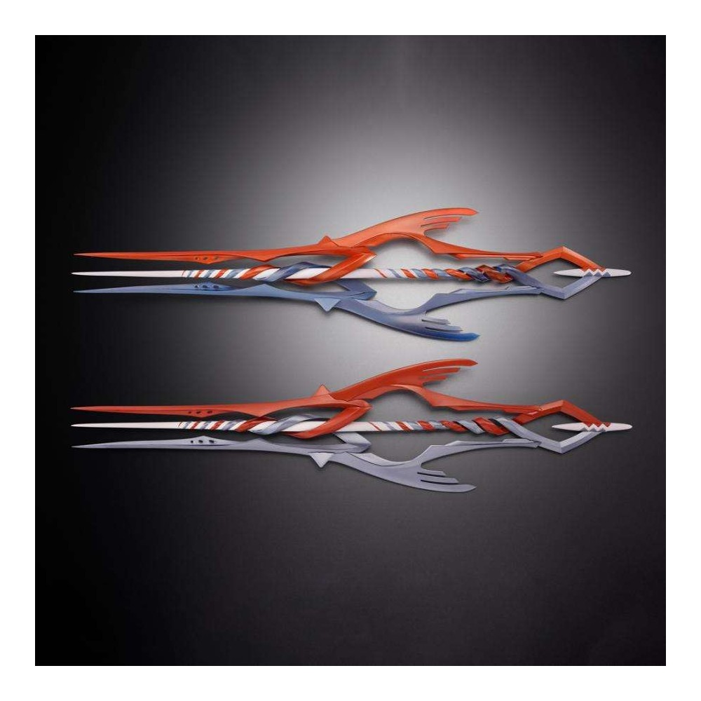 NEON GENESIS EVANGELION METAL BUILD 3 SPEARS SET WITH ANOTHER COLOR BANDAI