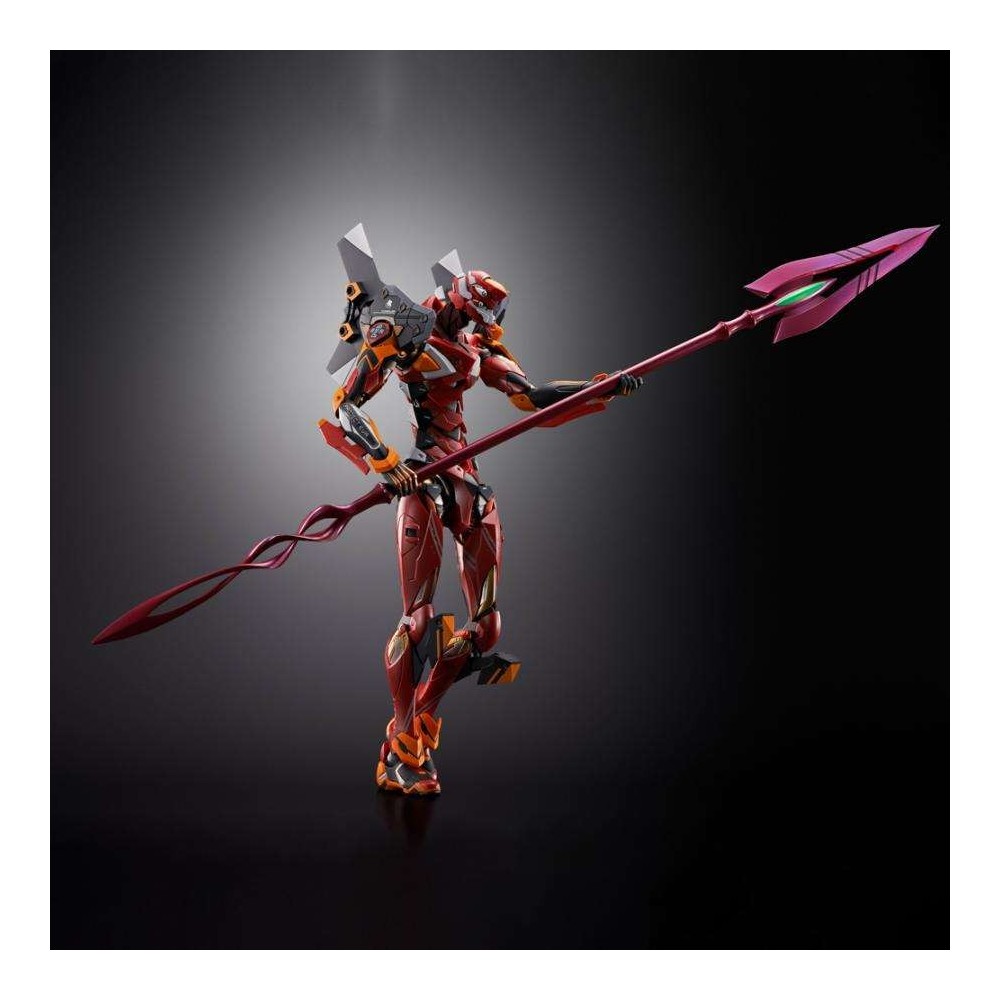 BANDAI NEON GENESIS EVANGELION METAL BUILD EVA 02 SPEAR OF GAIUS 22CM ACTION FIGURE