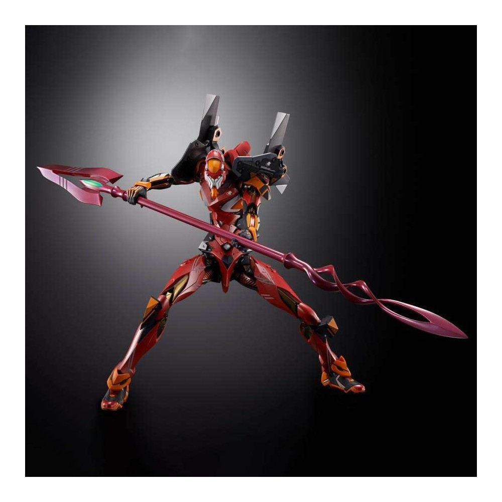BANDAI NEON GENESIS EVANGELION METAL BUILD EVA 02 SPEAR OF GAIUS 22CM ACTION FIGURE