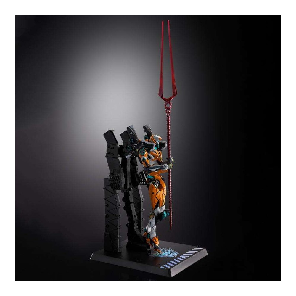 BANDAI NEON GENESIS EVANGELION METAL BUILD PROTO TYPE EVA 00 SPEAR OF LONGINUS 22CM ACTION FIGURE