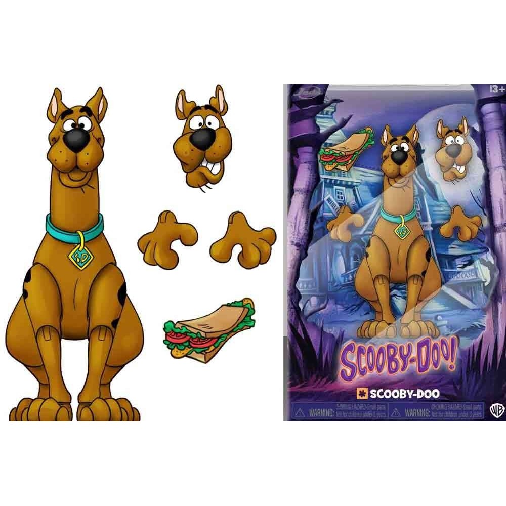 JADA TOYS SCOOBY DOO DE LUXE PVC ACTION FIGURE