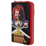 CHUCKY CLOWN PORTAFOGLIO ZIP DONNA LOUNGEFLY