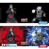 NARUTO SHIPPUDEN KAKASHI VS ITACHI TAZZA CAMBIACOLORE 460ML ABYSTYLE