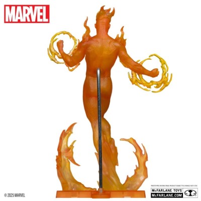 MC FARLANE MARVEL COLLECTION PVC STATUE HUMAN TORCH (MARVEL 2 IN 1 10) 1/6 SCALE STATUE FIGURE