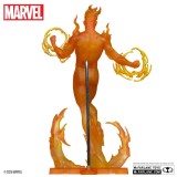 MC FARLANE MARVEL COLLECTION PVC STATUE HUMAN TORCH (MARVEL 2 IN 1 10) 1/6 SCALE STATUE FIGURE