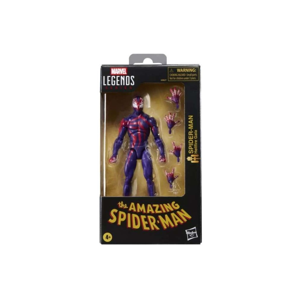 HASBRO MARVEL LEGENDS SPIDER-MAN HELLFIRE GALA SUIT PVC ACTION FIGURE