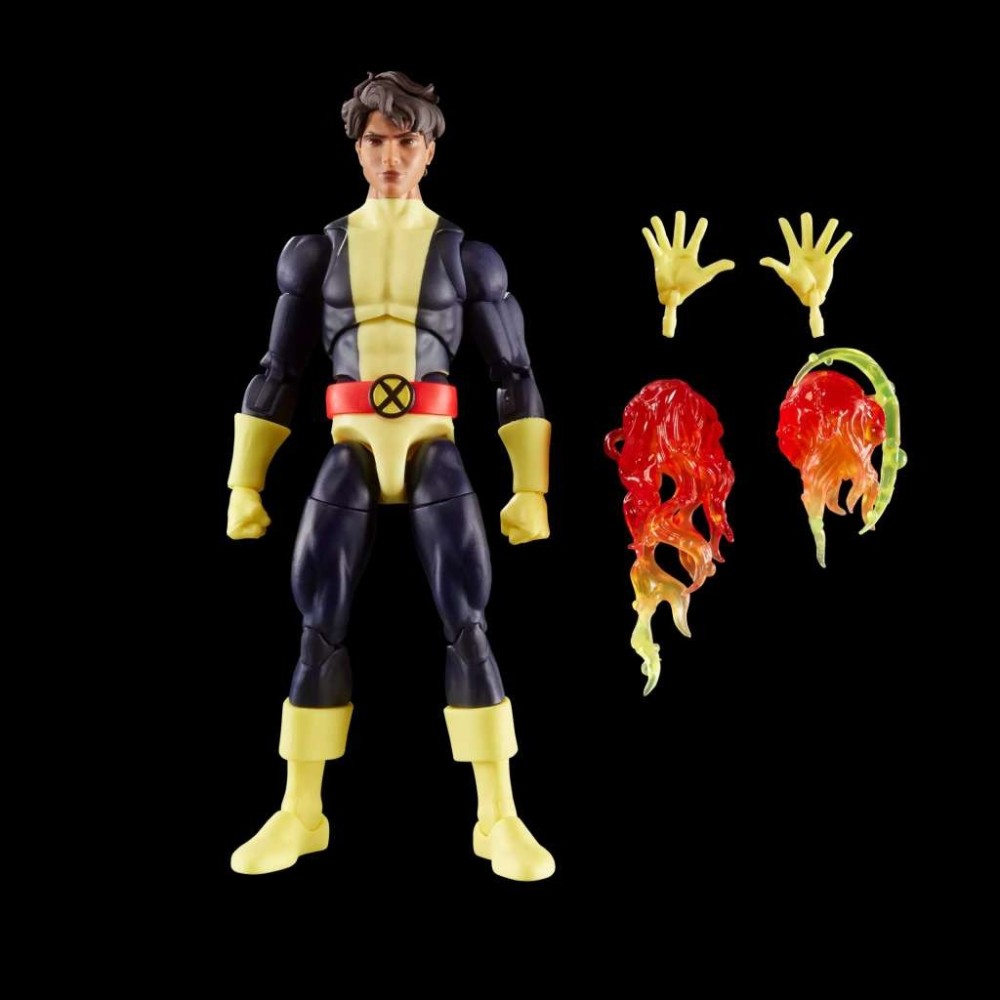 HASBRO MARVEL LEGENDS X-MEN 97 SUNSPOT PVC ACTION FIGURE