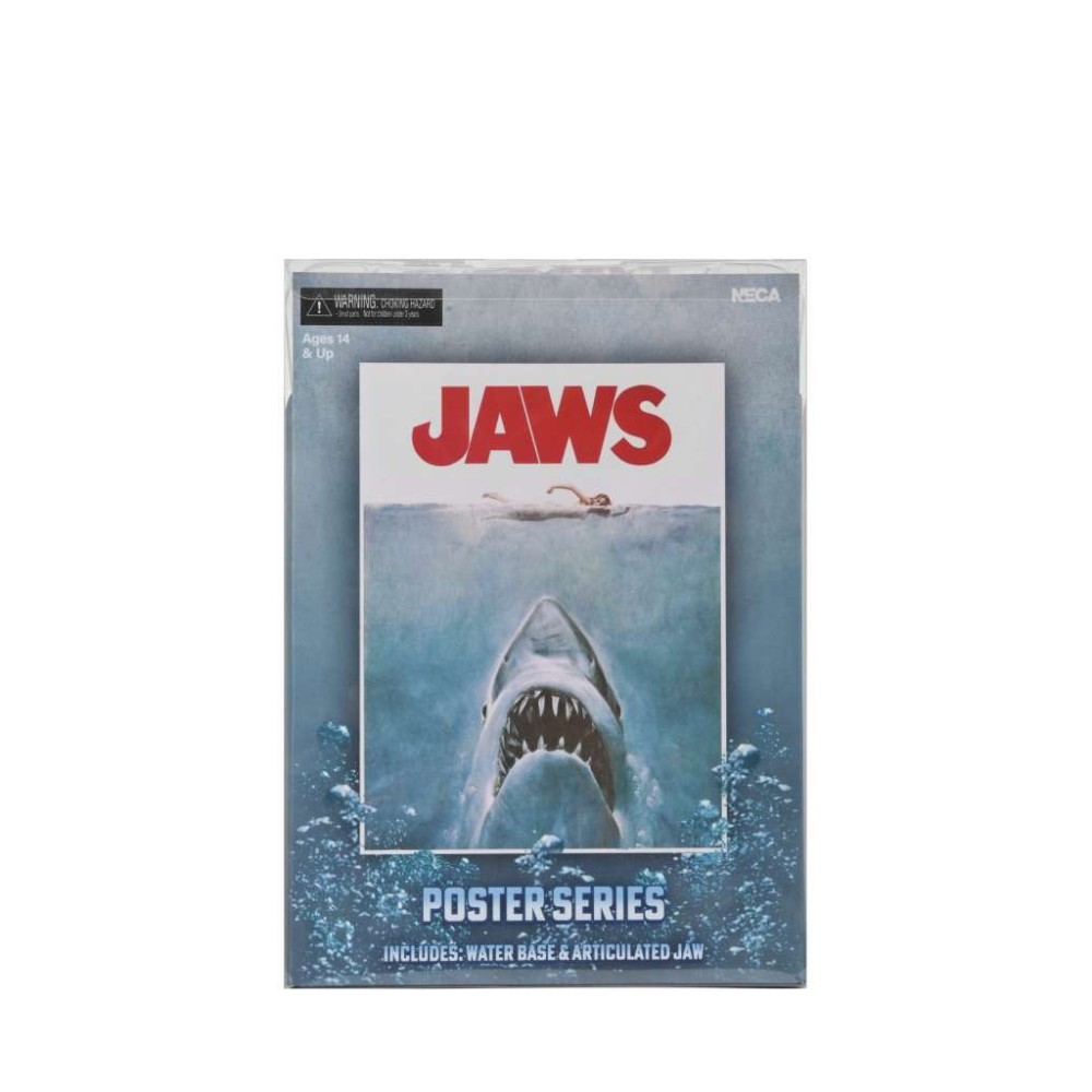 NECA JAWS 50TH ANNIVERSARY POSTER SERIES DISPLAY FIGURE