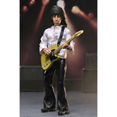 NECA THE ROLLING STONES KEITH RICHARDS 1975 CLOTHED VER. PVC ACTION FIGURE