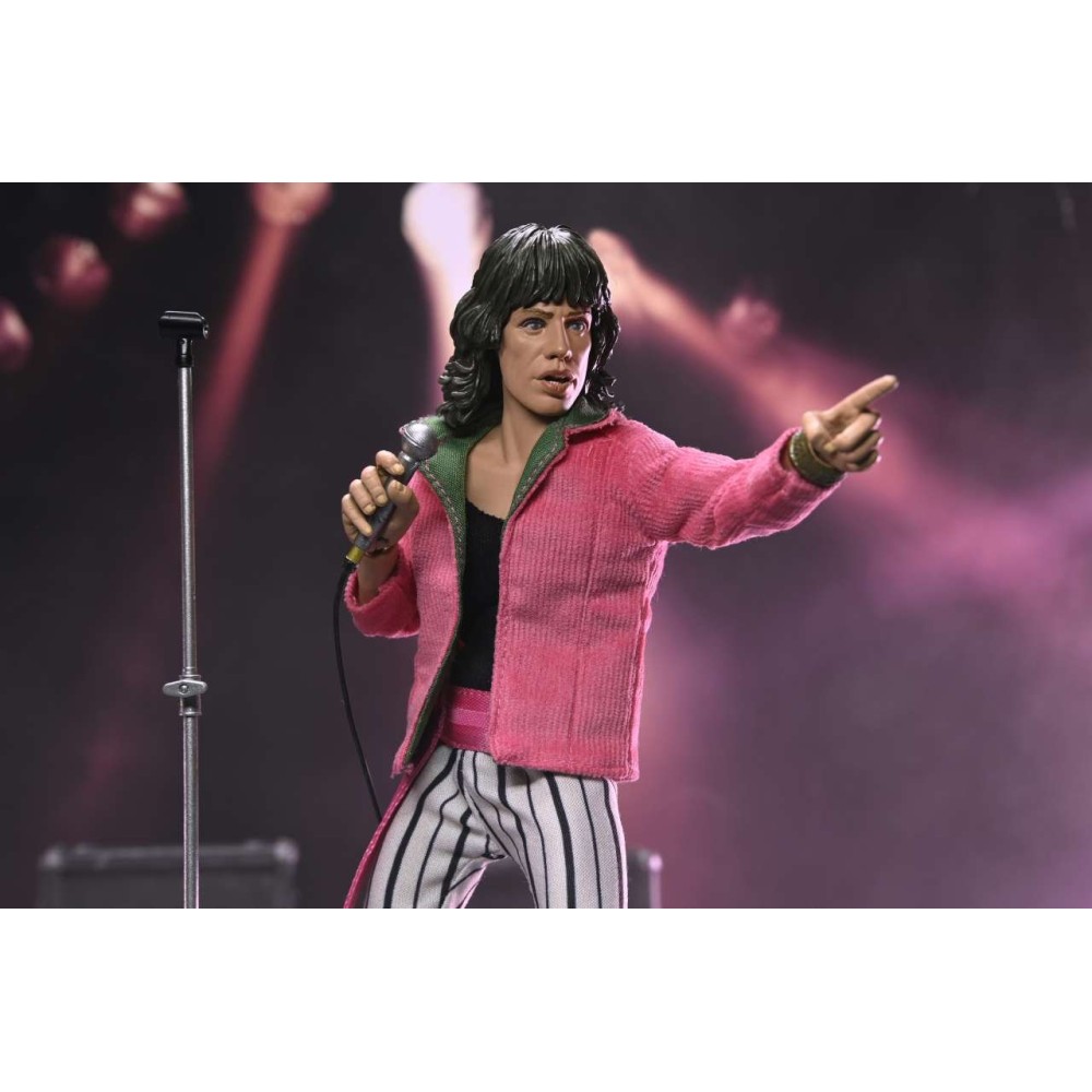 NECA THE ROLLING STONES MICK JAGGER 1975 CLOTHED VER. PVC ACTION FIGURE