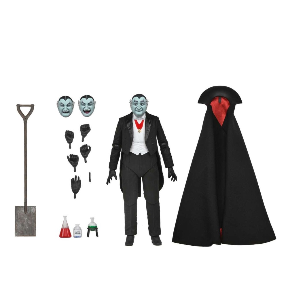 NECA THE MUNSTERS ULTIMATE SERIES GRANDPA MUNSTER PVC ACTION FIGURE