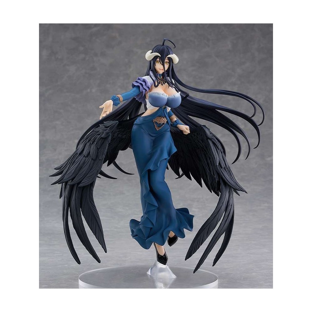 GOOD SMILE COMPANY OVERLORD ALBEDO JET BLACK DRESS POP UP PARADE SP STATUE PVC FIGURE