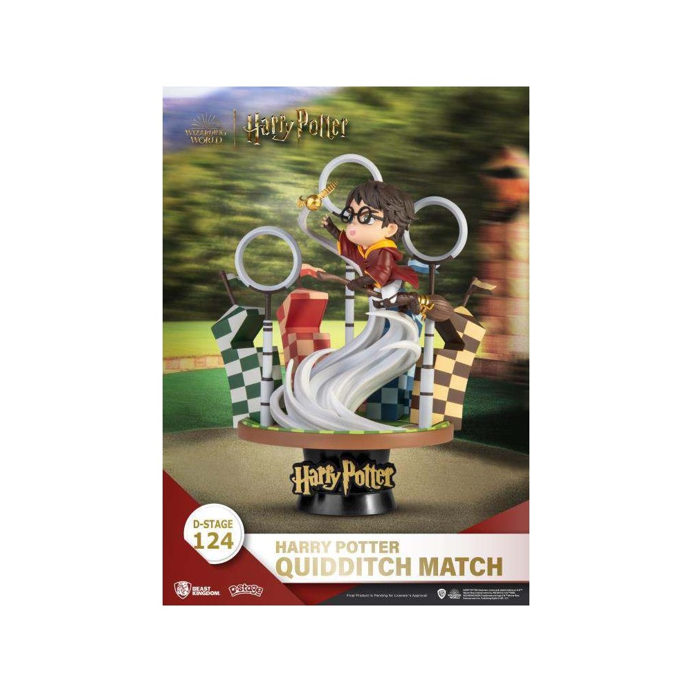 D-STAGE 124 HARRY POTTER QUIDDITCH MATCH STATUA FIGURE DIORAMA BEAST KINGDOM