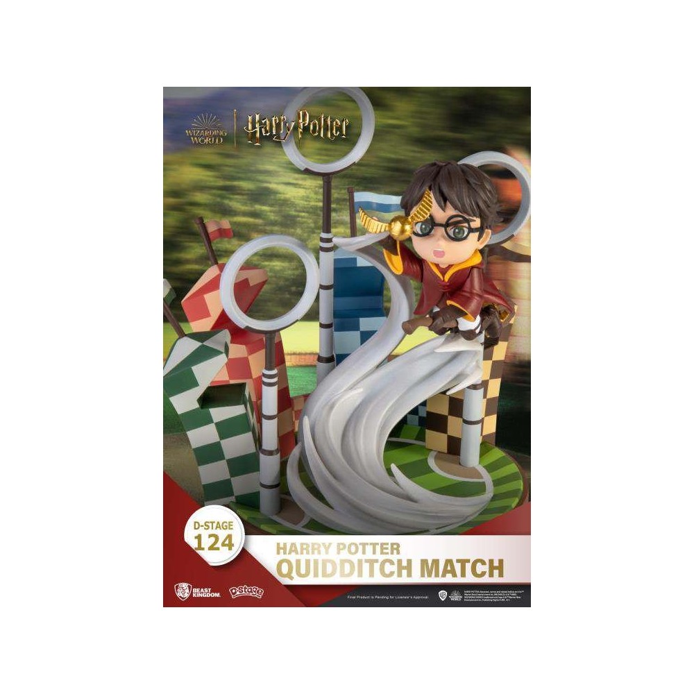 D-STAGE 124 HARRY POTTER QUIDDITCH MATCH STATUA FIGURE DIORAMA BEAST KINGDOM