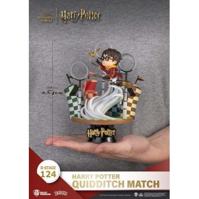 D-STAGE 124 HARRY POTTER QUIDDITCH MATCH STATUA FIGURE DIORAMA BEAST KINGDOM