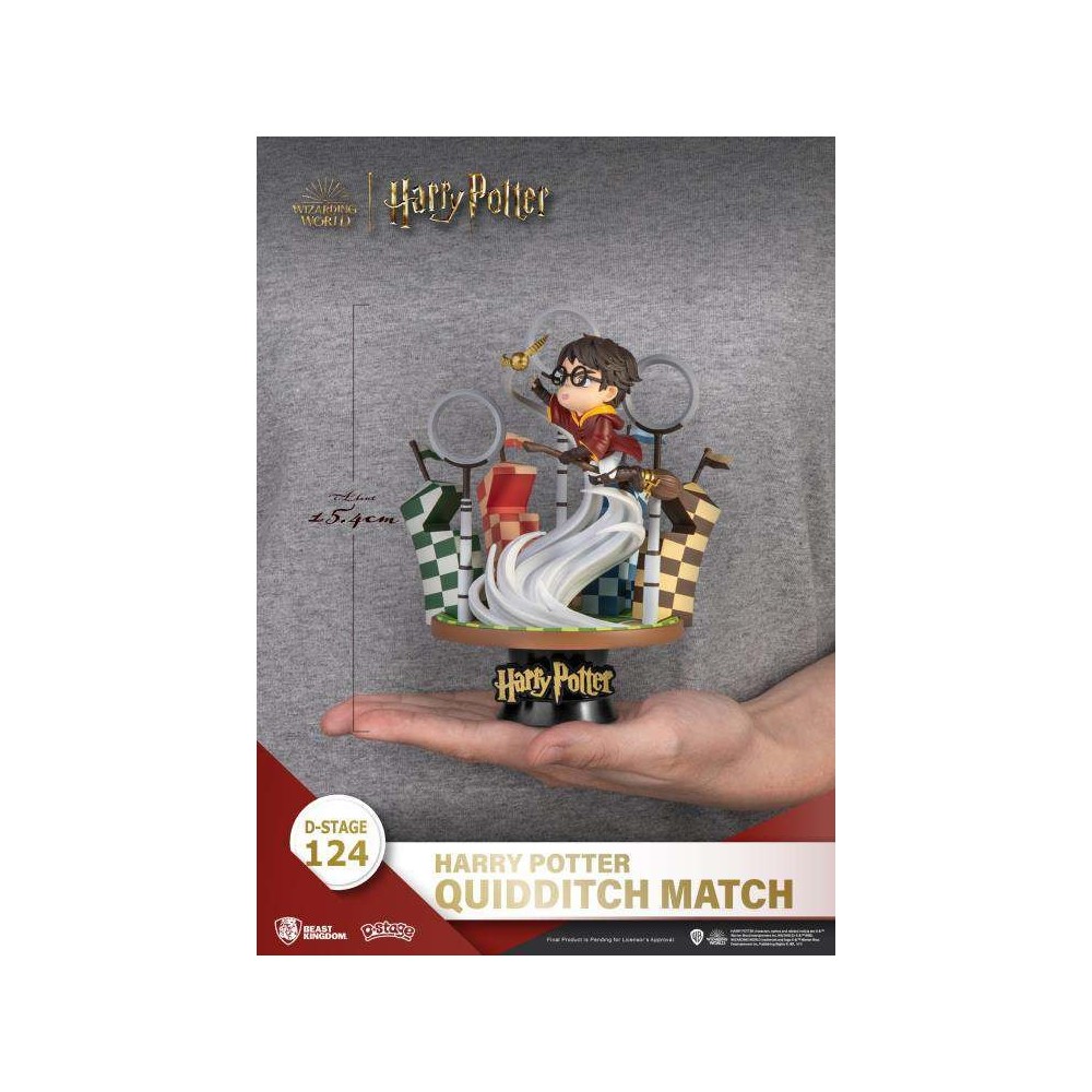 D-STAGE 124 HARRY POTTER QUIDDITCH MATCH STATUA FIGURE DIORAMA BEAST KINGDOM