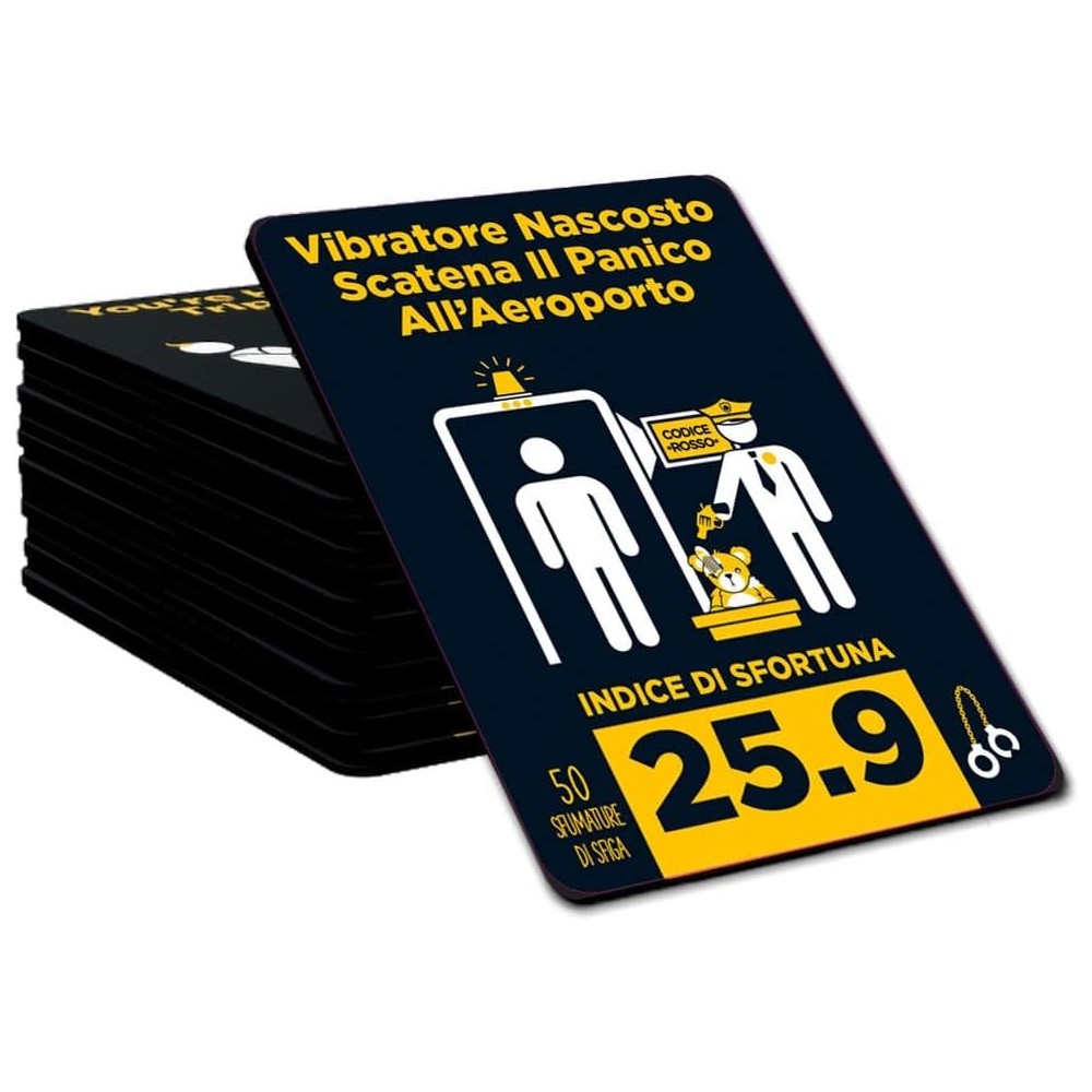 SHIT HAPPENS 50 SFUMATURE DI SFIGA GIOCO DA TAVOLO GOLIATH