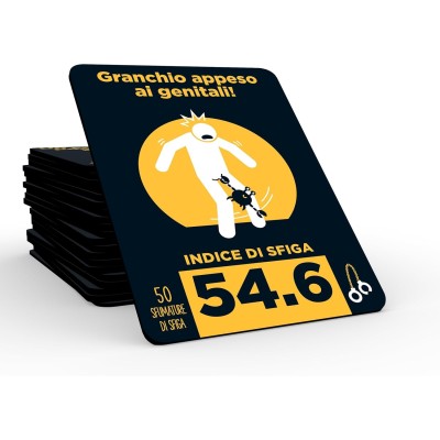 SHIT HAPPENS 50 SFUMATURE DI SFIGA GIOCO DA TAVOLO GOLIATH