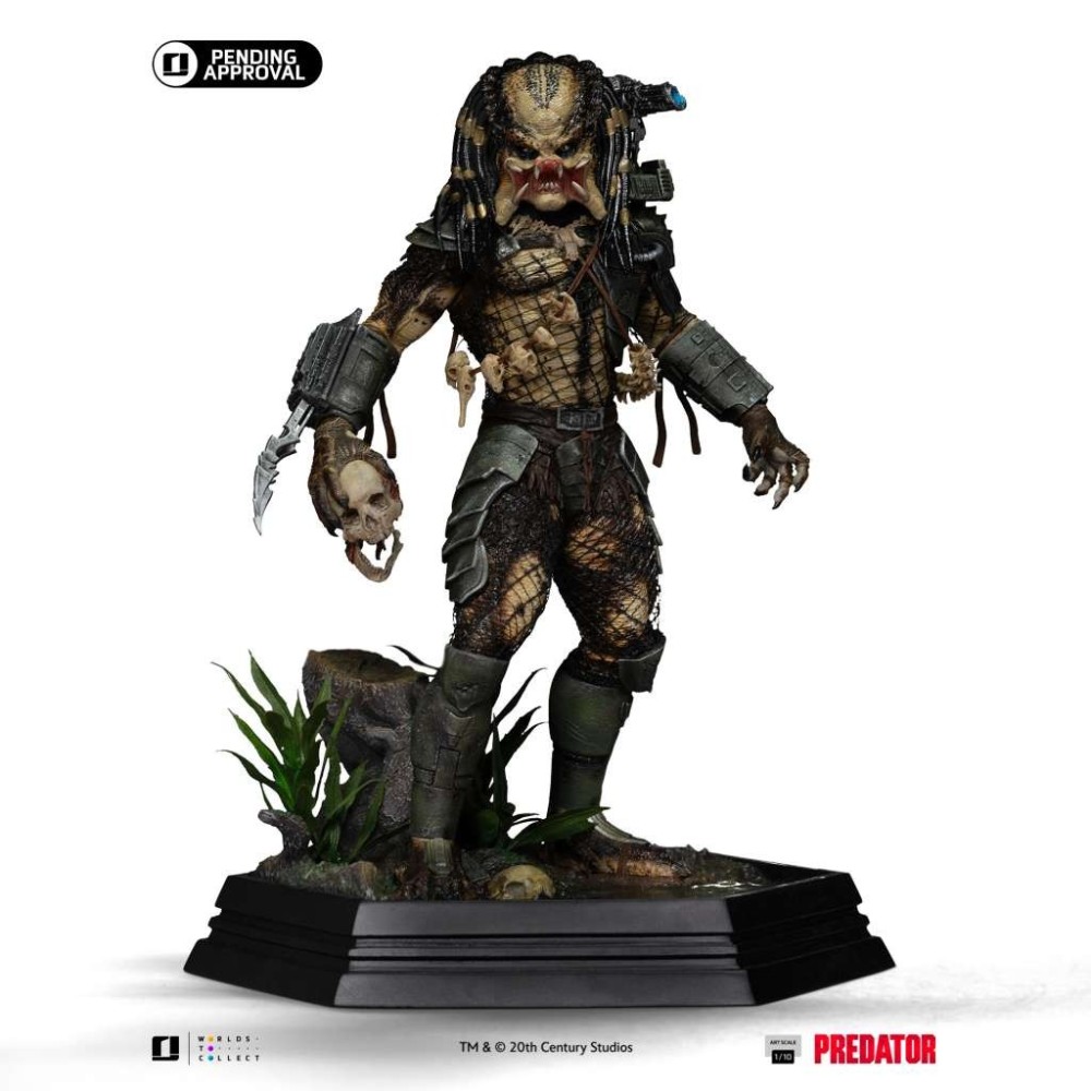 IRON STUDIOS PREDATOR JUNGLE PREDATOR ART SCALE 1/10 RESIN STATUE FIGURE