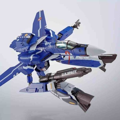 HI-METAL R MACROSS ZERO VF-0S PHOENIX GENIUS BLUE ACTION FIGURE BANDAI