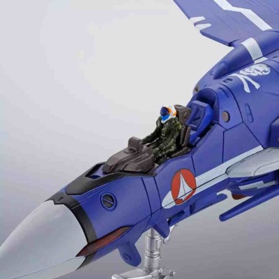 HI-METAL R MACROSS ZERO VF-0S PHOENIX GENIUS BLUE ACTION FIGURE BANDAI
