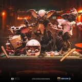 GREMLINS 2 ART SCALE DELUXE DIORAMA 1/10 STATUA FIGURE IRON STUDIOS