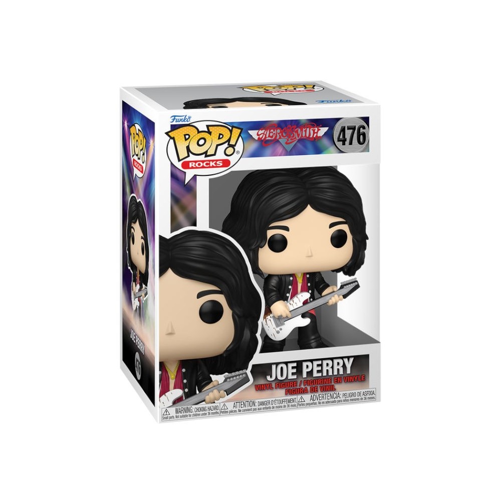 FUNKO POP! ROCKS AEROSMITH JOE PERRY BOBBLE HEAD KNOCKER FIGURE FUNKO
