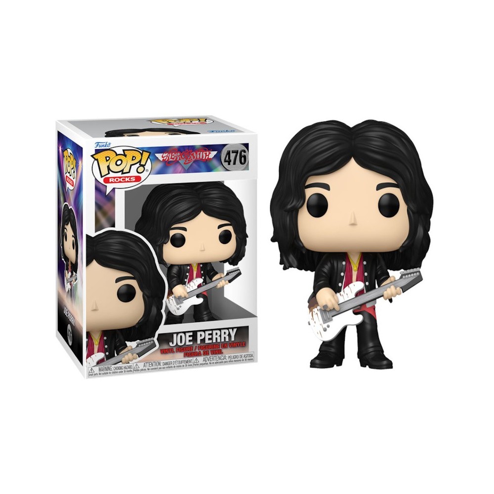 FUNKO POP! ROCKS AEROSMITH JOE PERRY BOBBLE HEAD KNOCKER FIGURE FUNKO