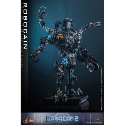 HOT TOYS ROBOCOP 2 MOVIE MASTERPIECE DIECAST ROBOCAIN 1/6 SCALE 40CM ACTION FIGURE